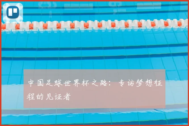中国足球世界杯之路：专访梦想征程的见证者